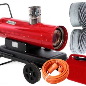 Set XXL - GeoTech IDH 2000 – Diesel Heizgerät – indirekte Verbrennung